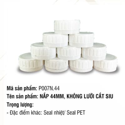 Nắp 44mm, Không Lưỡi Cắt Siu